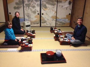 Photo of dinner taken by my son, Jonathan